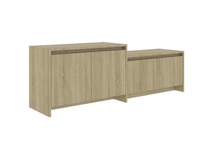 Meuble tv coloris beige 146.5 cm <strong></strong>  <strong></strong>