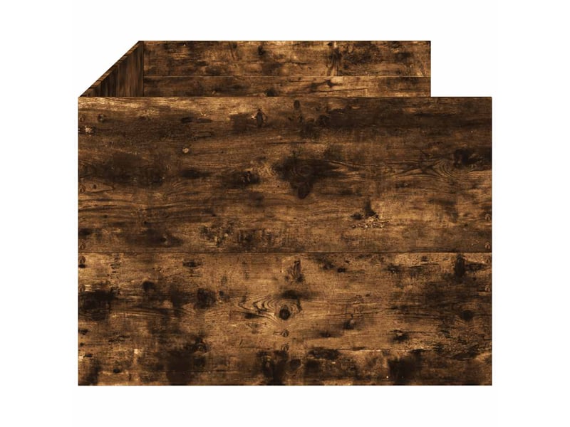  Lit simple- lit adulte -  lit de jour avec tiroirs sans matelas chêne fumé 90x190 cm  - Conforama D