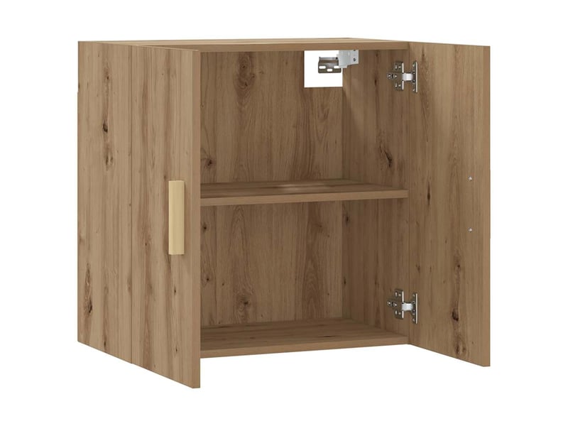  Armoire murale salon chêne artisanal 60x31x60cm bois d'ingénierie shl4388  - Conforama D