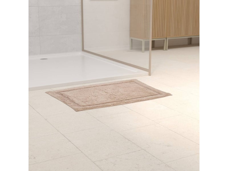  Tapis de bain fluffy colorama 50x75cm beige COLORAMA - Conforama B