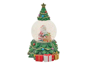 Boule à neige sapin d. 65 mm