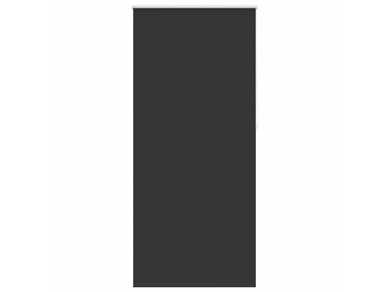  Store enrouleur occultant, store à rouleau 124,4 x 230 cm, largeur du tissu 120 cm, noir cf45425  - Conforama A