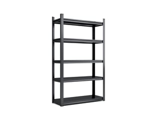 Bibliotheque coloris  noir 5 étagère(s) BEAUNIV  - 45.7 cm x 198 cm