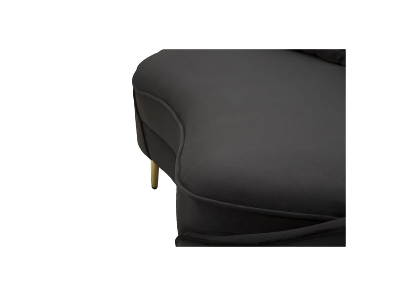 Commode shine blanche à 3 tiroirs en bois et métal - Conforama E