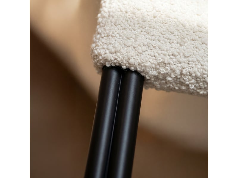  Lit tapissier - bouclette - bianca - blanc - 180x200 4AU.ST.BI.1820.911 - Conforama E