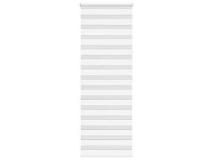 Store zèbre, store de fenêtre blanc 70x200 cm largeur du tissu 65,9 cm polyester cf48418