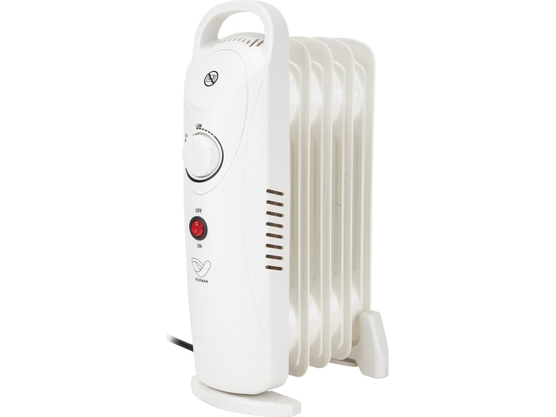  Voltman-mini radiateur mobile à bain d'huile 500w - voltman  - Conforama C