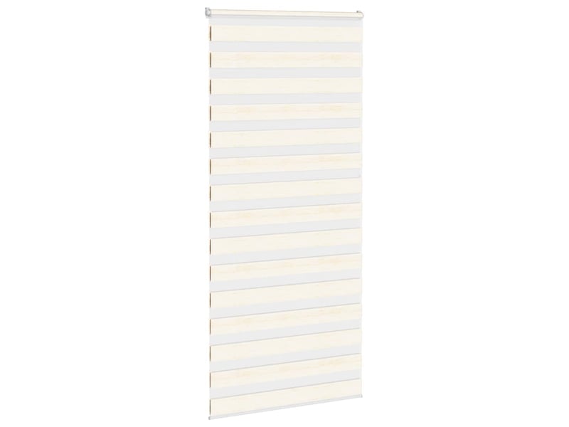  Store zèbre, store de fenêtre beige marbré largeur du tissu 100,9 cm polyester cf48242  - Conforama C