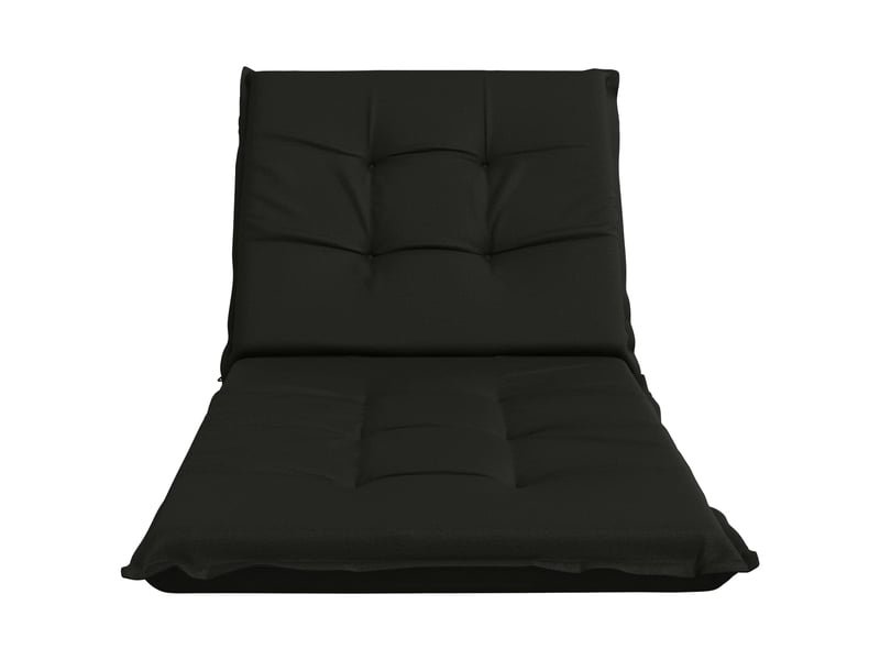  Coussin de transat, coussin pour bain de soleil gemert 100 % polyester noir 190 x 80 x 9 cm cf56174  - Conforama D