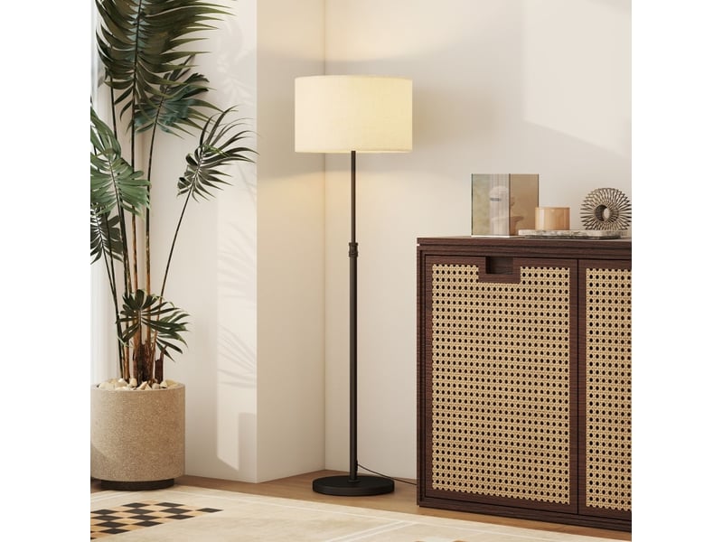  Lampadaire réglable en hauteur avec télécommande evryae  - Conforama B