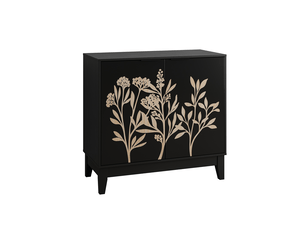 Buffet 2 porte(s)    coloris blanc