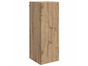 Armoire     <strong></strong> <strong></strong> coloris bois clair largeur 33 cm