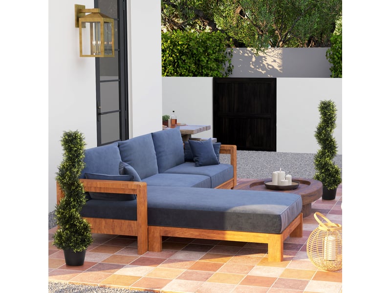 Arbre artificiel spiralé pour intérieur et extérieur en plastique vert avec pot ø18 × 90 cm - Conforama B