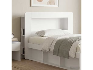 Tete de lit A poser largeur 119.5 cm miroir