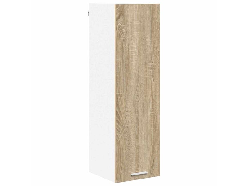 Meuble de rangement cuisine, armoire suspendue chêne sonoma 30x31x100cm  - Conforama A