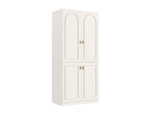 Armoire coulissante <strong></strong> <strong>OPULERANE TRADING LTD</strong> coloris blanc largeur 48 cm