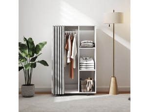 Armoire <strong></strong> <strong></strong> coloris blanc largeur 40 cm