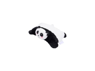 Bouillotte coussin panda 34cm blanc & noir
