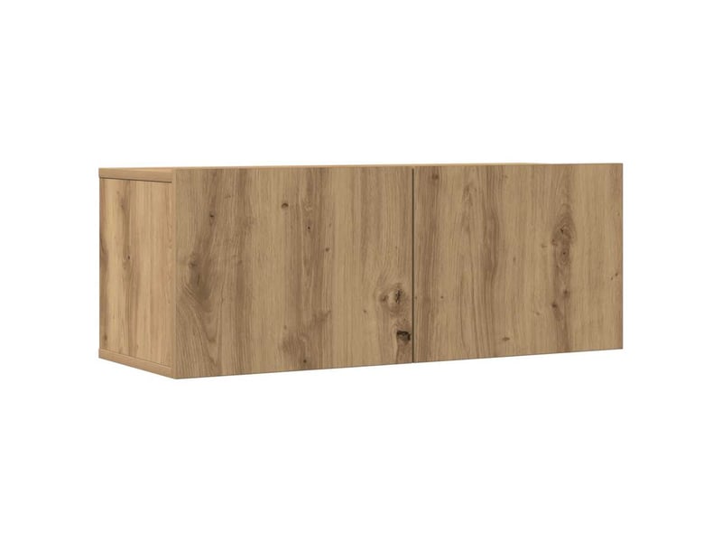  Ensemble de meuble tv - banc tv - meuble de rangement mural 4 pcs chêne artisanal  - Conforama E