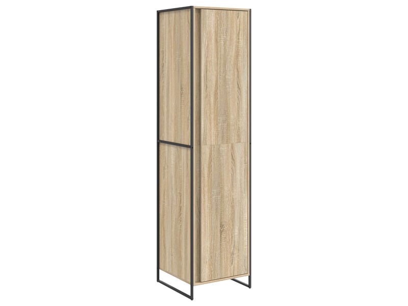  Garde-robe, armoire de rangement sonoma 50x50x200 cm bois d'ingénierie  - Conforama A