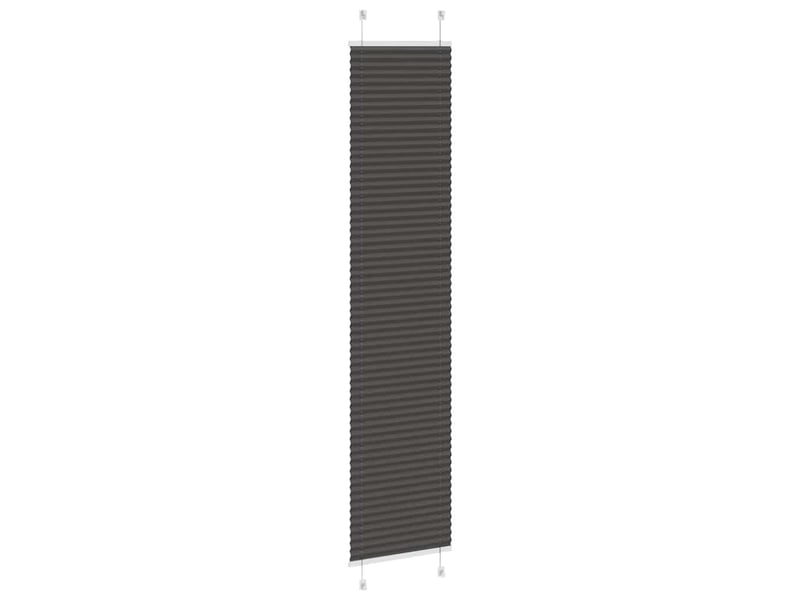  Store plissé, store de fenêtre noir 50x200 cm largeur du tissu 49,4 cm polyester cf46939  - Conforama D