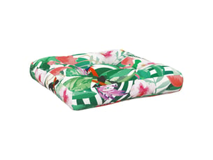 Coussin de palette, coussin de chaise, coussin de canapé multicolore 58x58x10 cm tissu oxford cf55401