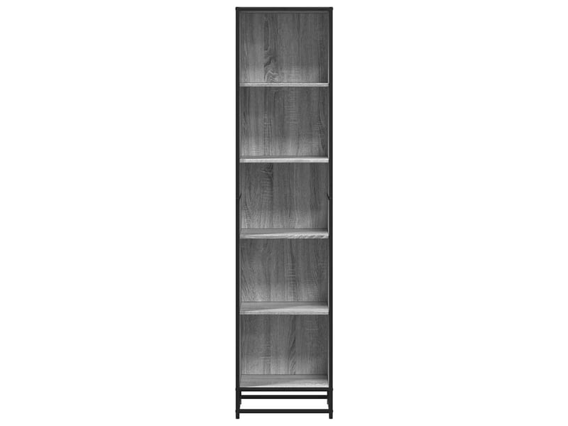  Bibliothèque, meuble de rangement salon sonoma gris 40x35x170,5 cm bois d'ingénierie  - Conforama D