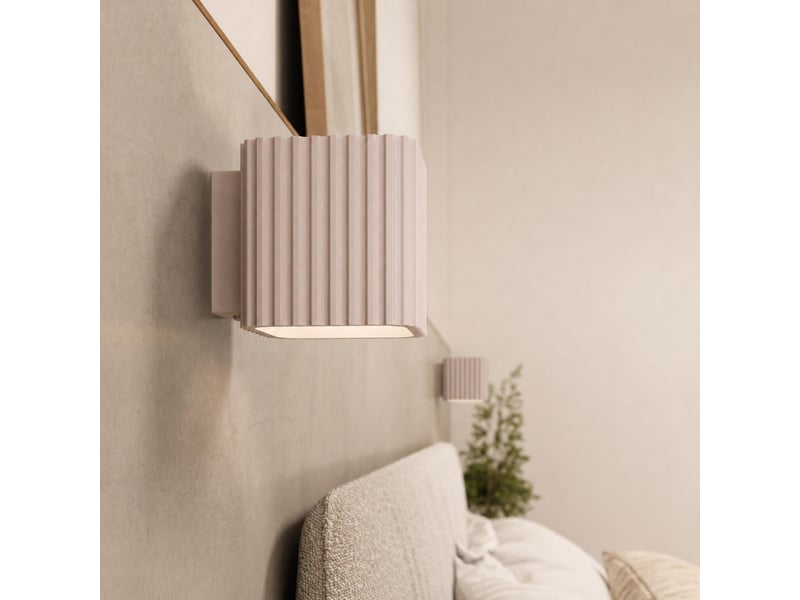  Plafonnier riff 1 taupe gu10 aluminium moderne 10x10x10cm SL.3036 - Conforama D