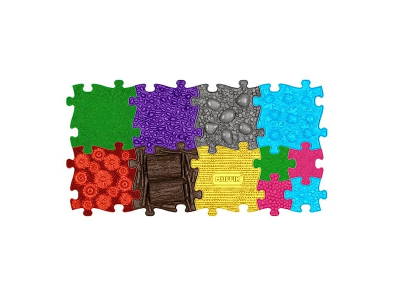  Tapis sensoriel muffik ensemble medium 2 - 11 pièces MFK-021-01 - Conforama A