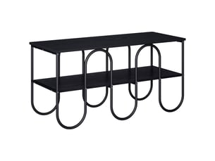 Meuble tv coloris noir  <strong></strong>  <strong></strong>