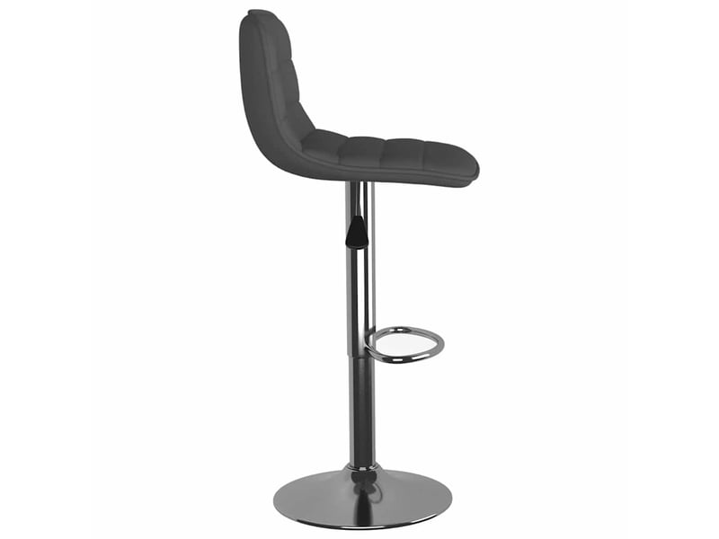  Lot de 2 tabouret de bar, chaise de bar gris foncé tissu shl75104  - Conforama E