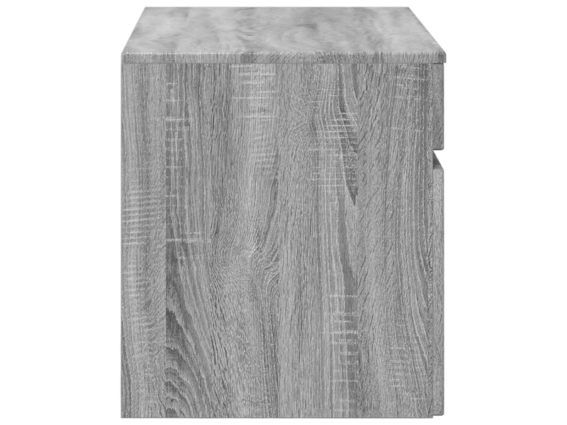  Cabinet salle de bain mural, meuble de rangement sonoma gris 59x44.5x50 cm  - Conforama C