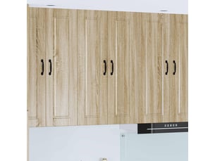 Meuble mural de cuisine, armoire de cuisine chêne sonoma 60x31x100cm shl8694
