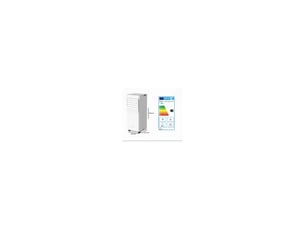 Climatiseur mobile 7000 btu 2000 w pour 9 m² blanc avec télécommande
