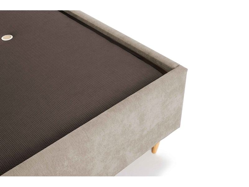 Sommier coffre 160x200 cm VOLTAIRE - Conforama S