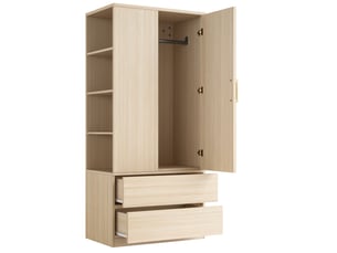 Armoire MODERNLUXE coloris naturel largeur 50 cm