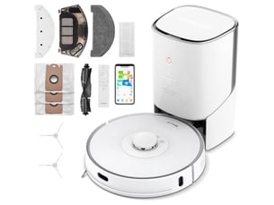 Aspirateur robot aspirant et lavant <strong>SENCOR</strong> SRV 9385WH - Navigation laser