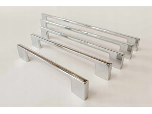 Poignée de meuble 192mm chromée techno
