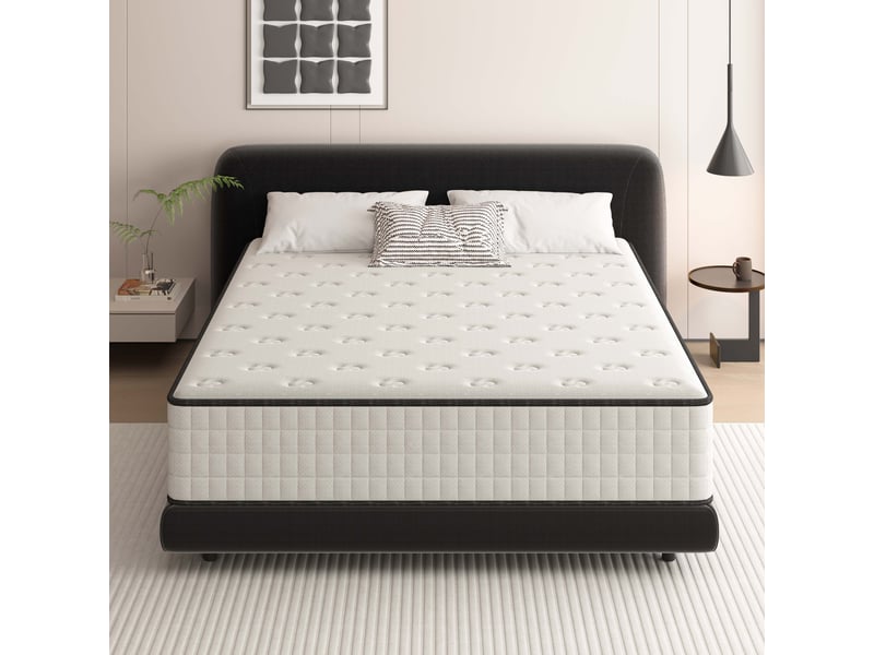  Matelas 140x200 cm,épaisseur 25cm,haute densité fermeté moyenne,réversible à deux faces utilisables.  - Conforama E