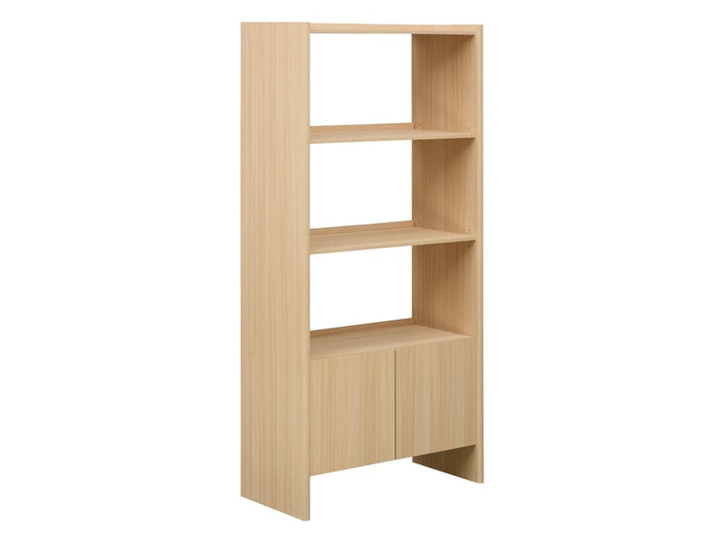  Bibliothèque john rectangulaire 85x180cm beige JOHN - Conforama A