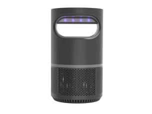Fabrilamp lumbre destructeur d'insectes électrique 3 w, 8 led uv, format compact noir