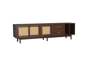 Meuble tv coloris marron  <strong></strong>  <strong></strong>