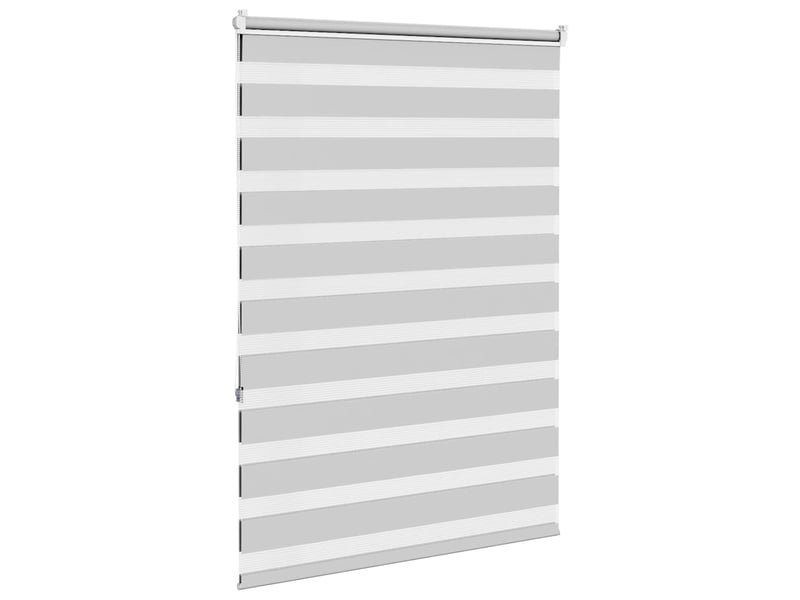  Store zèbre, store de fenêtre gris clair largeur du tissu 95,9 cm polyester cf48538  - Conforama D