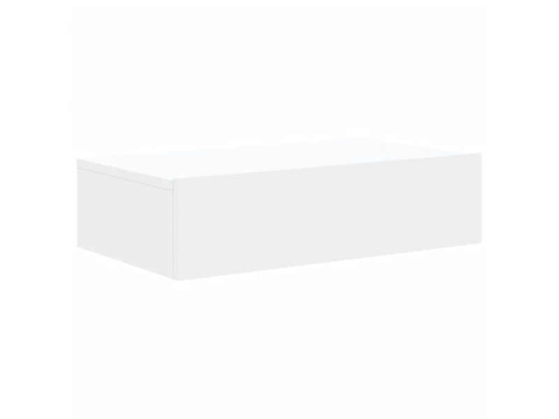  Meuble tv - banc tv - meuble de rangement avec éclairage led blanc 60x35x15,5 cm  - Conforama C