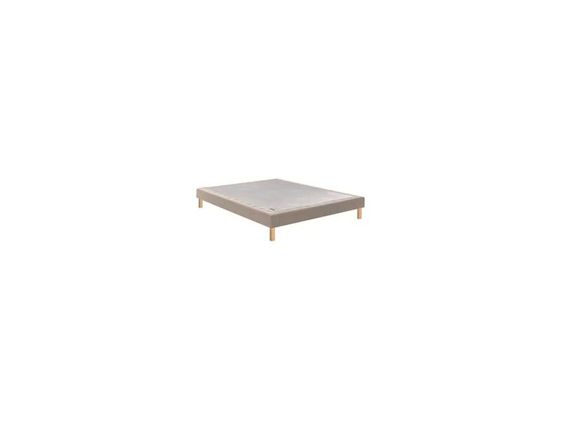  Sommier tapissier epeda noyer jersey galet 160 x 200 cm 2 places 7758235 - Conforama A