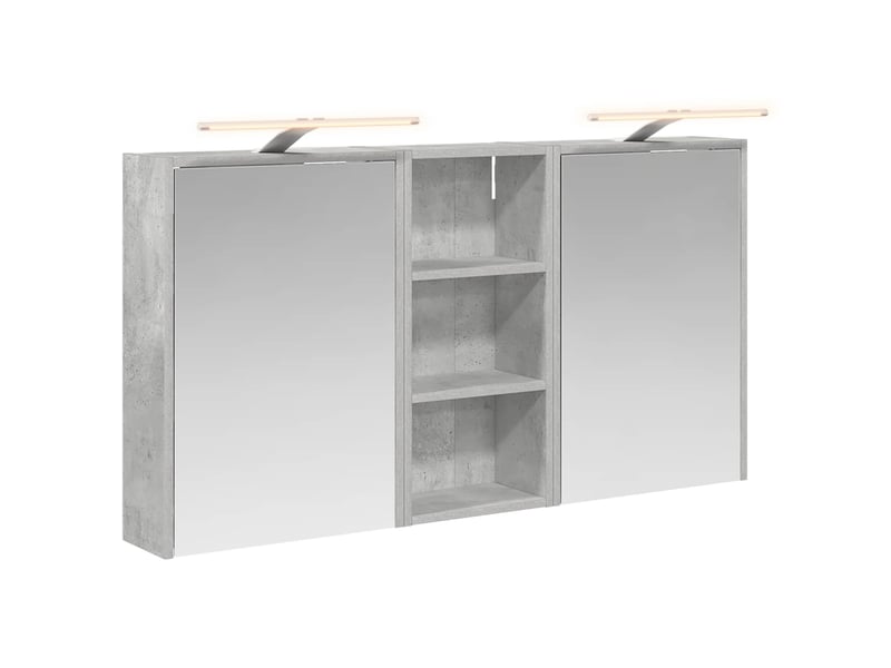  Ensemble de meubles de salle de bain 3 pcs 116x16x62.5 cm shl1245  - Conforama A