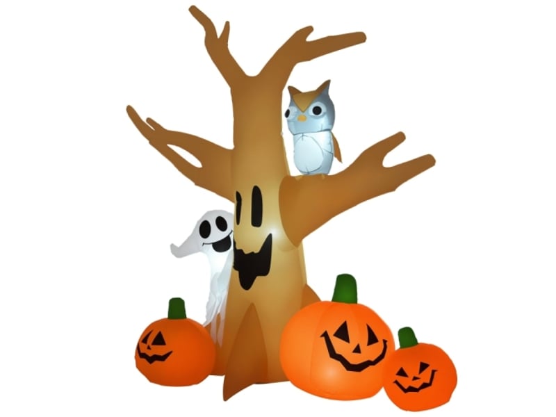  Décoration lumineuse fantôme gonflable d'halloween 120240 cm (arbre hanté gonflable)  - Conforama A