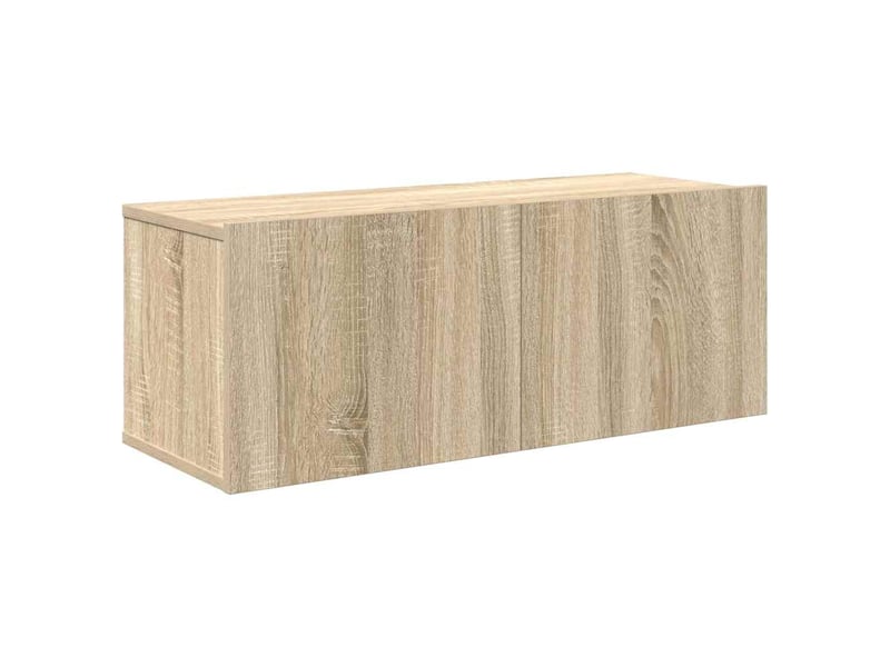  Ensemble de meubles tv 5 pcs chêne sonoma bois d'ingénierie shl54118  - Conforama E