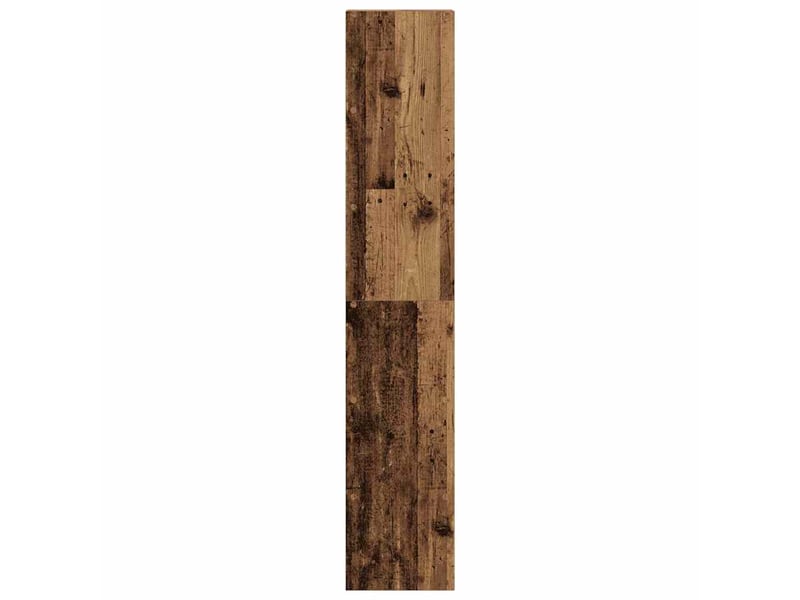  Bibliothèques 2 pcs empilable vieux bois bois d'ingénierie  - Conforama E