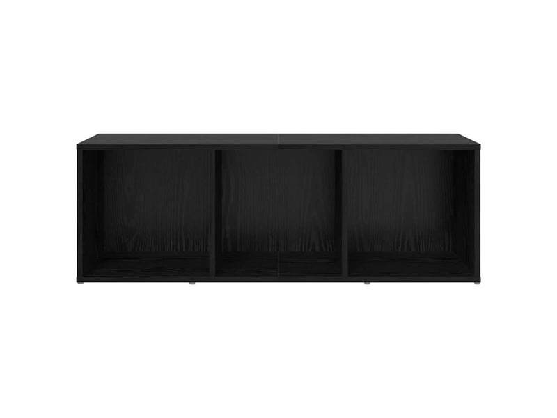  Ensemble meuble tv - banc tv - meuble de rangement 72 x 35 x 37 cm noir bois d'ingénierie  - Conforama E